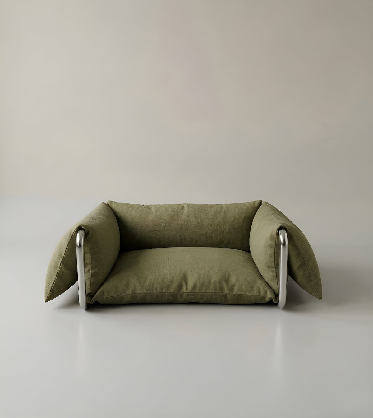 Omaia dog bed in Olive green
